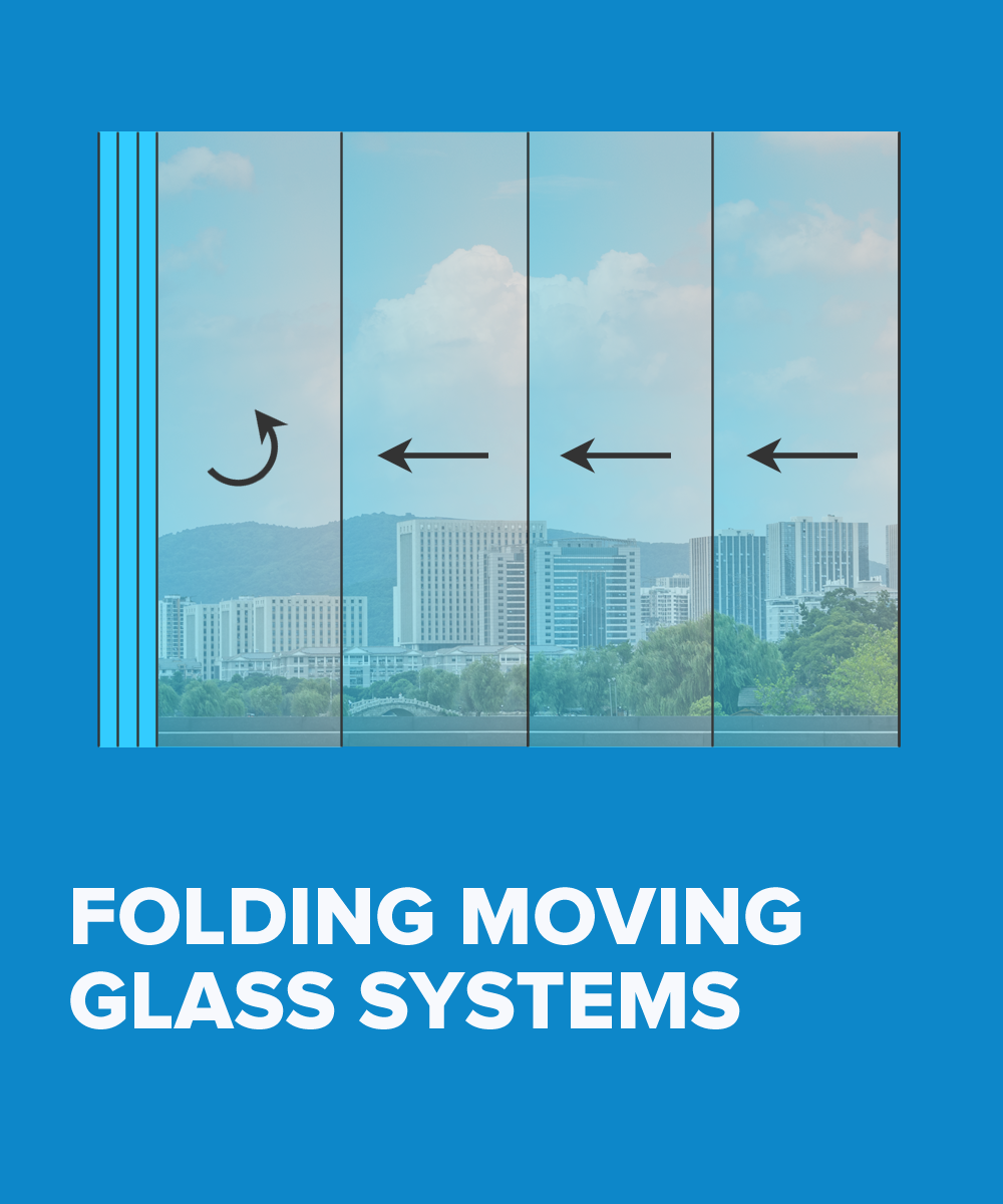 Folding Moving Glass Balcony System - Vectro