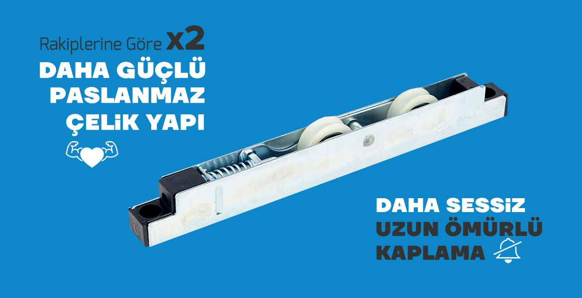 Cam Balkon sistemleri Tekerlek - Vectro Glass