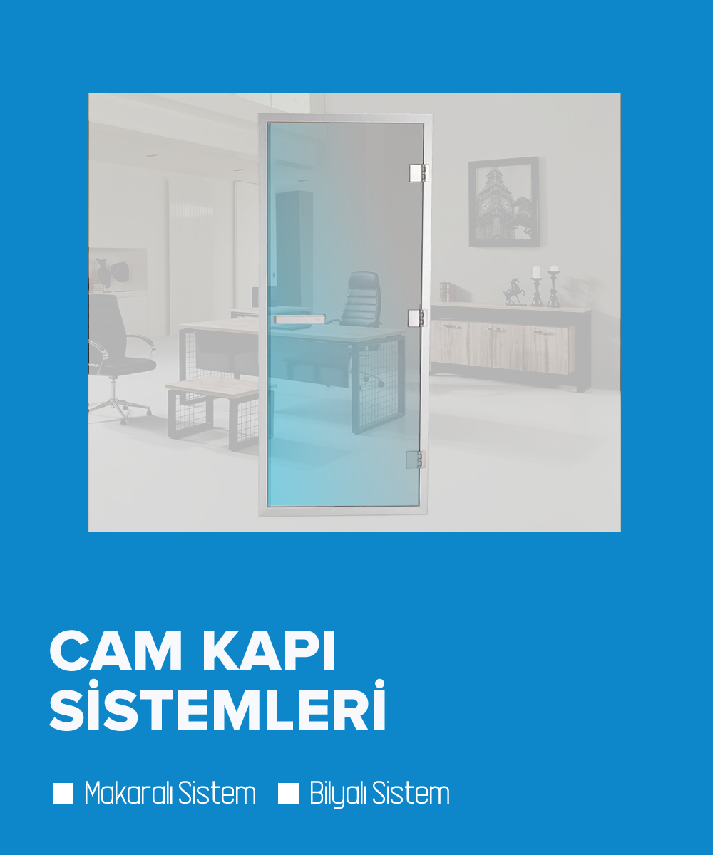Hoppe Kollu Mood Cam Kapı Sistemleri - vectro Glass Door System
